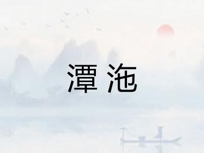 潭沲