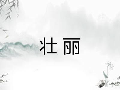 壮丽